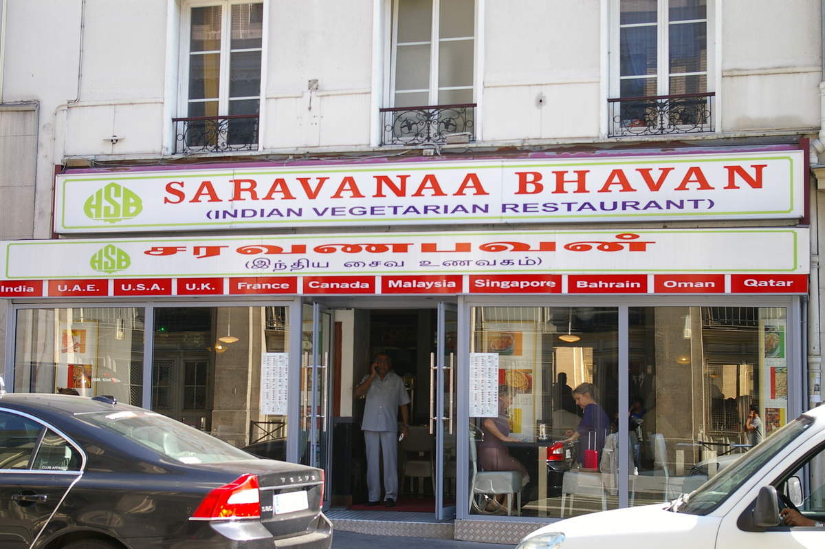 Restaurant Saravanaa Bhavan 170 Rue Du Faubourg Saint-denis 75010 Paris Saravanaa Bhavan - Les Nanas d'Paname